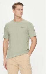 Columbia Férfi póló, Columbia, 304693359, Pamut, M INTL, Zöld (0000304693359_M)