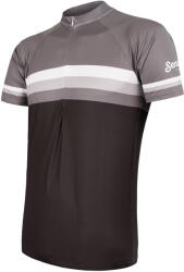 Sensor Cyklo Summer Stripe Black/Grey Kerékpáros férfimez L