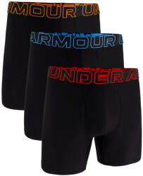 Under Armour Perf Tech 6in 3Pack Black Férfiboxeralsó S