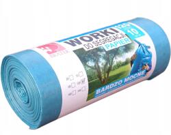 BRATEK ellenálló szemetes zsák - papír 120 l, 10 db