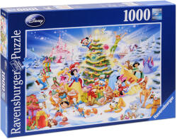 Ravensburger Пъзел Ravensburger от 1000 части - Дисни Коледа (19287)