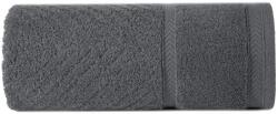Eurofirany KALIA5 kéztörlő 50x90 cm cikkcakk mintával, egyszerű szegéllyel, szürke (374811)