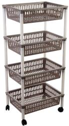 Heidrun Kosár 4-es 40x30x89cm gurulós Guapissimo 4 (401564)