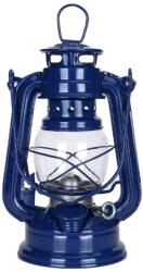 Pufo Retro fém lámpa olajlámpán kanóccal, 24 cm, kék (Pufo4006albastru)