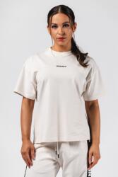 NEBBIA Oversized Tee RESET 491 - cream (L) - NEBBIA
