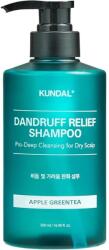 KUNDAL Dandruff Relief Shampoo Apple Green Tea - korpásodás ellen, 500 ml