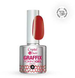Crystal Nails Crystal Nails Graffix Poking Gel - 03 Red 4ml TF