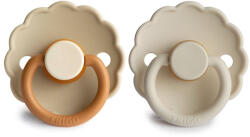 FRIGG Daisy latex cumi 2 db-os szett - 0-6 hó - Desert/Cream