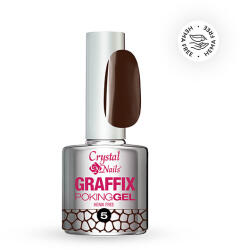 Crystal Nails Crystal Nails Graffix Poking Gel - 05 Chocolate Brown 4ml TF