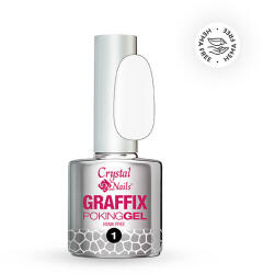 Crystal Nails Crystal Nails Graffix Poking Gel - 01 White 4ml TF