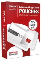 Fornax Lamináló fólia 65x95mm, TB kártya 125 micron 100 db/doboz, Fornax (000002184) - web24