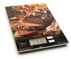 Mercaton Mercaton® konyhai mérleg, Max 5kg, Automata leállítás, Tárolási funkció, Üvegfelület, 15 x 22 cm, Torta modell (MCT-GBZ-57268C)