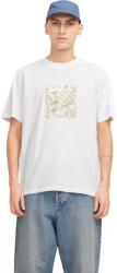 JACK & JONES Tarmac Camo Front Fehér Póló M INTL