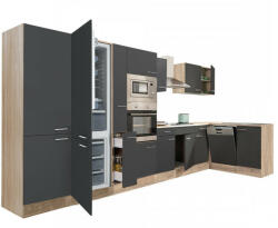  Yorki 430 sarok konyhabútor alulfagyasztós hűtős kivitelben - pepita - 647 990 Ft