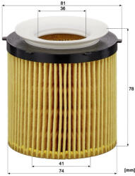 Mann-filter Olajszűrő Mann Filter HU 8002 y (HU8002y)