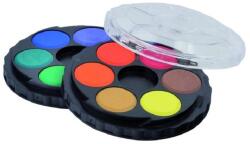 KOH-I-NOOR Vízfesték, kerek, 22, 5 mm, 12 szín (350403)