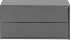  Boxie 2 fiókos fali szekrény 40x80x37 cm antracit - pepita - 67 490 Ft