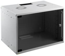 Mirsan Комуникационен шкаф MIRSAN SOHO (MR. SOH12U40DE. 02), 19", 12U, 535x400x572мм, товароносимост 80кг, сив (MR.SOH12U40DE.02)