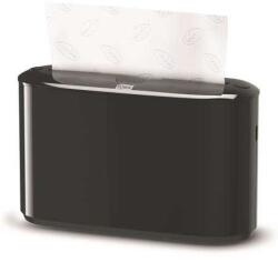 Tork Kéztörlő adagoló, Interfold hajtogatás, pultra tehető. H2 rendszer, Elevation, TORK " Xpress Multifold" , fekete (552208)