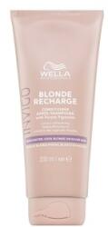 Wella Invigo Blonde Recharge Conditioner with Purple Pigments Балсам за неутрализиране на жълтите тонове 200 ml