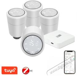  Immax NEO Smart Thermostat 4+1 Starter Kit, Zigbee, TUYA radiátor termosztátfej