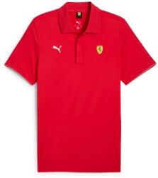 PUMA Scuderia Ferrari Race Cloudspun férfi pólóing, piros-fekete-fehér, S25