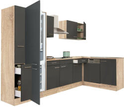 Leziter Yorki 310 sarok konyhabútor alulfagyasztós hűtős kivitelben (LS310STAN-AF)