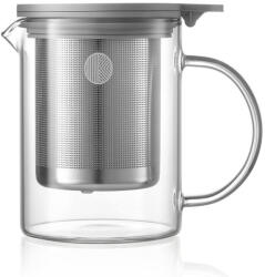 BUYDEEM Cana cu infuzor pentru ceai BUYDEEM CD2001, 500 ml, Otel inoxidabil, Design elegant, Gri (CD2001/A1)