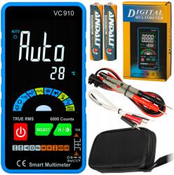 Xtreme Smart Multiméter Digitális Árammérő Készlet LCD Elektromos Zseblámpa Ncv (50-171#)