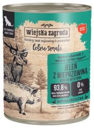Wiejska Zagroda Erdő ízei Szarvas sertéshússal nedves kutyaeledel 800 g