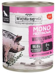 Wiejska Zagroda Monoprotein Sertés nedves eledel kutyáknak 800 g