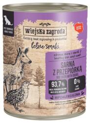 Wiejska Zagroda Erdő ízei Szarvas tojással nedves kutyaeledel 800 g