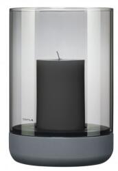 blomus Lámpás CALMA 23 cm, szürke, beton és üveg, Blomus (66231)