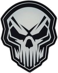 101 Inc Patch 101 Inc. 3D PVC Angry Skull Glow In The Dark