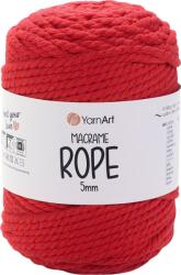 YARNART Macrame Rope 5 mm 85 m 773 Red Zsinór (Macrame Rope 5 mm 773)