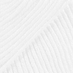 DROPS Design Muskat Uni Colour 18 White Kötőfonal (104018)