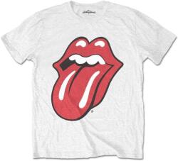 The Rolling Stones Ing Classic Tongue Unisex White 2XL (RSTSP03MW05)