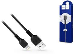 hoco. X20 USB apa - Lightning apa Töltő- és adatkábel 1m - Fekete (HOC0054) (HOC0054)