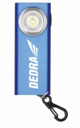 Dedra L0901 Kulcstartós zseblámpa beépített akkumulátorral (USB-ről tölthető) 210lm SLIM LED (L0901)