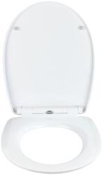 WENKO 23532100-WC WC-ülőke, 300/350 kg teherbírás, 36, 5x45 cm, színes/ezüst 23532100 (WE0654)