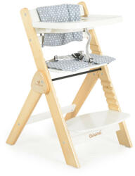 Cangaroo Caramel fa etetőszék - Fehér