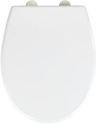 WENKO 24571100-WC VORNO NEO WC-ülőke 46x37 cm fehér/ezüst 24571100 (WE0687)