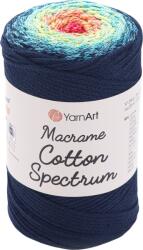 YARNART Macrame Cotton Spectrum 225 m 1318 Pink Blue Zsinór (Macrame Cotton Spectrum 1318)