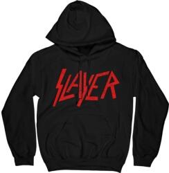 Slayer Pulóver Distressed Logo Unisex Black L (SLAYHOOD28MB03)