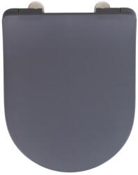 WENKO 23828100-WC ülőke SEDILO 45, 2x36, 2 cm szürke/ezüst 23828100 (WE0663)