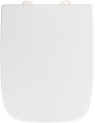 WENKO 24334100-WC-ülőke EXCLUSIVE 46, 5x37 cm fehér/ezüst 24334100 (WE0681)