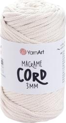 YARNART Macrame Cord 3 mm 85 m 752 Light Beige Zsinór (Macrame Cord 3 mm 752)