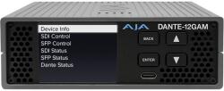 AJA DANTE-12GAM, Embedder/Disembedder Audio 12G-SDI/Dante, 32-Canale