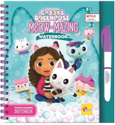 Lisciani Gabi Babaháza Meow-Mazing vízzel festő színező (13003)