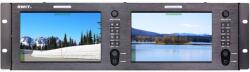 SWIT M-1073H, Monitor Dual 2 x 7" Full HD, 3G-SDI, HDMI, montare pe rack 19-inch 3U